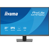 iiyama ProLite X2797QSU-B1 27" monitor Zwart (mat), HDMI, DisplayPort, USB, Audio