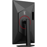 AOC U27G4R 27" 4K UHD gaming monitor Zwart/rood, 160Hz, HDMI, DisplayPort, USB