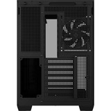 ASUS ASUS A32 PLUS TG ARGB BLACK midi tower behuizing Zwart | 2x USB-A | 1x USB-C | RGB | Window