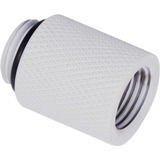 Alphacool Eiszapfen verlengstuk 20 mm G1/4 AG to G1/4 IG - White verlenging Wit