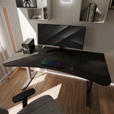 Arozzi Arena Gaming Desk - Gunmetal Gunmetal