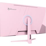 Arozzi Nova 32" 31.5" gaming monitor Roze, 180 Hz, 1x DisplayPort, 2x HDMI, Audio, Adaptive Sync