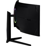 Arozzi Nova Curved 49" v2 UltraWide gaming monitor Zwart, 1x DisplayPort, 2x HDMI, 1x USB-C, 2x USB-A, 165 Hz