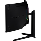 Arozzi Nova Curved 49" v2 UltraWide gaming monitor Zwart, 1x DisplayPort, 2x HDMI, 1x USB-C, 2x USB-A, 165 Hz