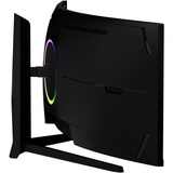 Arozzi Nova Curved 49" v2 UltraWide gaming monitor Zwart, 1x DisplayPort, 2x HDMI, 1x USB-C, 2x USB-A, 165 Hz