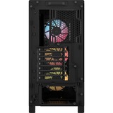 Corsair ICUE Bundle midi tower behuizing Zwart | 2x USB-A | 1x USB-C | RGB | Tempered Glass