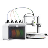 Creality SPARKX i7 Color Combo 3d-printer Zilver/wit, incl. CFS Lite