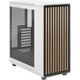 Fractal Design North midi tower behuizing Wit | 2x USB-A | 1x USB-C | Tempered Glass