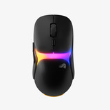 Glorious Model O 3 Wireless gaming muis Zwart (mat), Tot 30.000 dpi, RGB, USB / 2.4 GHz / Bluetooth