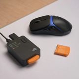 Glorious Model O 3 Wireless gaming muis Zwart (mat), Tot 30.000 dpi, RGB, USB / 2.4 GHz / Bluetooth
