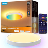 Govee 15-Inch RGBICWW Smart Ceiling Light Pro verlichting Wit, 2,4GHz-wifi + Bluetooth