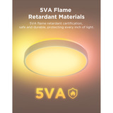 Govee 15-Inch RGBICWW Smart Ceiling Light Pro verlichting Wit, 2,4GHz-wifi + Bluetooth