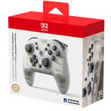 HORI Wireless HORIPAD Turbo - Frost gamepad Wit, Nintendo Switch 2, Nintendo Switch, Nintendo Switch – OLED-Model, Nintendo Switch Lite, Bluetooth 5.0