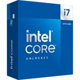 Intel® Core i7-14700K, 3,4 GHz (5,6 GHz Turbo Boost) socket 1700 processor "Raptor Lake-S", Unlocked, Boxed