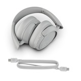 JLab JBuds Lux ANC over-ear headset Wit, Bluetooth 5.3, Multipoint