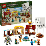 LEGO Minecraft - De Ghast-ballon aanval op het dorp Constructiespeelgoed 21273
