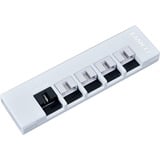 Lian Li Rotational Shift 1000G + Hub modulaire 1000 watt voeding  Wit, 1x 12V-2x6, 4x PCIe, 4x USB-header hub