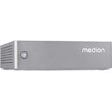 Medion Mini S06 MD35385 pc-systeem Zilver | Core i3-1315U | UHD Graphics | 8 GB | 512 GB SSD