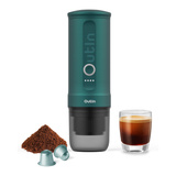 OutIn Nano Portable Espresso Machine - OutIn Teal espressomachine Blauwgroen, 80 ml, USB-C