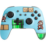 PowerA Enhanced Wireless Controller for Nintendo Switch - SMB3 Blauw