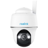 Reolink 2K 4MP draadloze 4G PT-camera, met slimme detectie Wit, G430-Solar-W