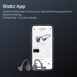 Shokz OpenRun Pro 2 Mini bone conduction headset Zwart