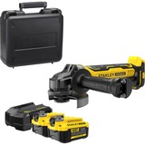 Stanley Fatmax Brushless V20 18V haakse slijper Geel/zwart, Incl. 2x 4Ah accu, oplader, koffer
