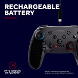 Trust GXT 1246 Muta Gaming Controller met Turbo-functie Zwart, Pc, Nintendo Switch,  Nintendo Switch 2, Nintendo Switch Lite