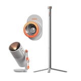 XGIMI MoGo 4 Bundel + Powerbase stand dlp-projector Grijs, 450 ISO Lumen
