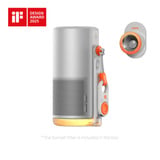 XGIMI MoGo 4 Bundel + Powerbase stand dlp-projector Grijs, 450 ISO Lumen