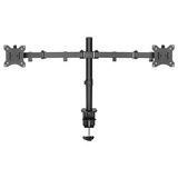 goobay Monitor Mount Dual Flex 17 - 32 inch (43 - 81 cm), max. 8 kg monitorarm Zwart