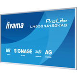 iiyama ProLite LH6581UHSG-1AG 64.5" 4K Ultra HD Public Display Wit, HDMI, USB-C, LAN, WiFi, Audio, Android 14 OS