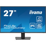 iiyama ProLite XU2792UHSU-B6 27" 4K Ultra HD monitor Zwart, 1x DisplayPort, 1x HDMI, 1x USB-C, 3x USB-A