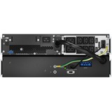 APC Smart-UPS Li-Ion SRTL3000RM4UXLI Noodstroomvoeding ups Zwart/zilver, 3000VA, 6x C13, 2x C19, USB, Rack/tower convertible, long runtime