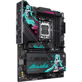 ASUS ROG Strix X870E-H Gaming WiFi7 Hatsune Miku Edition socket AM5 moederbord Zwart, RAID, 5 Gb-LAN, WLAN, BT, Sound, ATX