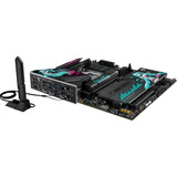ASUS ROG Strix X870E-H Gaming WiFi7 Hatsune Miku Edition socket AM5 moederbord Zwart, RAID, 5 Gb-LAN, WLAN, BT, Sound, ATX