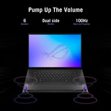 ASUS ROG Zephyrus G16 GU606AM-TB005W 16"  gaming laptop Grijs | Core Ultra 9 386H | RTX 5060 | 32 GB | 1 TB SSD