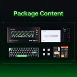 ATK RS6 Air Esports Hall Effect Keyboard Roze, US lay-out (QWERTY), 65%, RGB