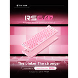 ATK RS6 Air Esports Hall Effect Keyboard Roze, US lay-out (QWERTY), 65%, RGB