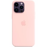 Apple Siliconenhoesje met MagSafe voor iPhone 14 Pro Max - Kalkroze telefoonhoesje Roze