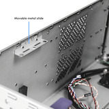 Chieftec UNC-409S-AIO-OP rack behuizing Zwart