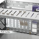 Chieftec UNC-409S-AIO-OP rack behuizing Zwart