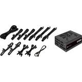 Corsair HX1000i modulaire 1000 watt voeding  Zwart, 1x 12V-2x6, 4x PCIe