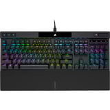 Corsair K70 RGB PRO Mechanical Gaming Keyboard Zwart, US lay-out, Cherry MX Speed Silver, RGB leds, PBT double-shot