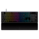 Corsair SKIFF 100 RGB gaming toetsenbord Zwart, US lay-out (QWERTY), Membraan, 100%, RGB-leds