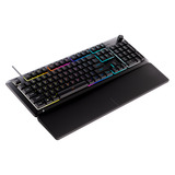 Corsair SKIFF 100 RGB gaming toetsenbord Zwart, US lay-out (QWERTY), Membraan, 100%, RGB-leds