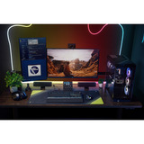 Corsair SKIFF 100 RGB gaming toetsenbord Zwart, US lay-out (QWERTY), Membraan, 100%, RGB-leds