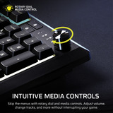 Corsair SKIFF 100 RGB gaming toetsenbord Zwart, US lay-out (QWERTY), Membraan, 100%, RGB-leds