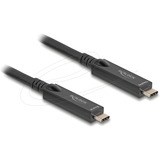 DeLOCK Actieve optische USB-C kabel Zwart, 5 meter, 8K