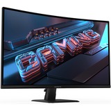 GIGABYTE GS32QCA 31.5" curved gaming monitor Zwart, HDMI, DisplayPort, 180 Hz